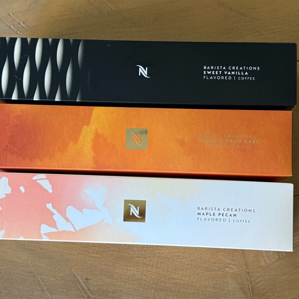 Nespresso Barista Creations - Fall Flavors Pack